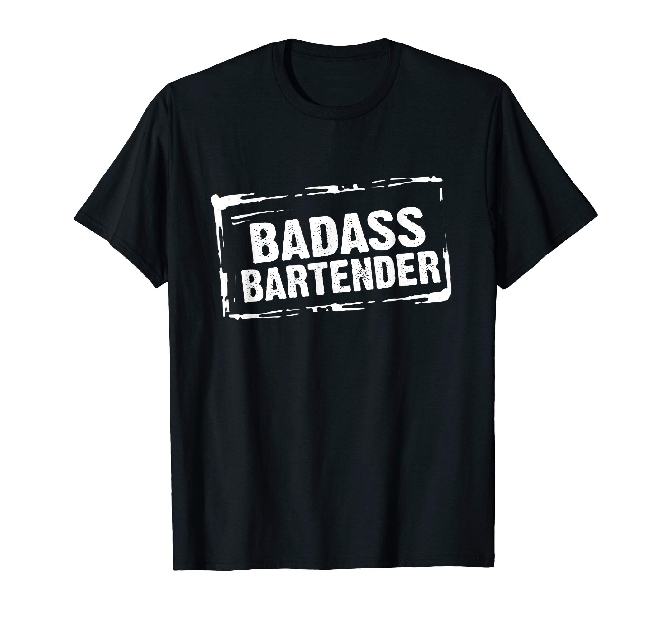 Bartender TeeBadass Bartender Tee Pub Beer Shots Bartenders Gifts T-ShirtOEKO-TEX STANDARD 100