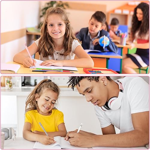 Miniatura 5 de SHAIDOJIO Bolígrafos borrables, 8 bolígrafos de gel borrables con 40 repuestos y 2 borradores, bolígrafo de tinta de gel de punta fina de 0.014 in