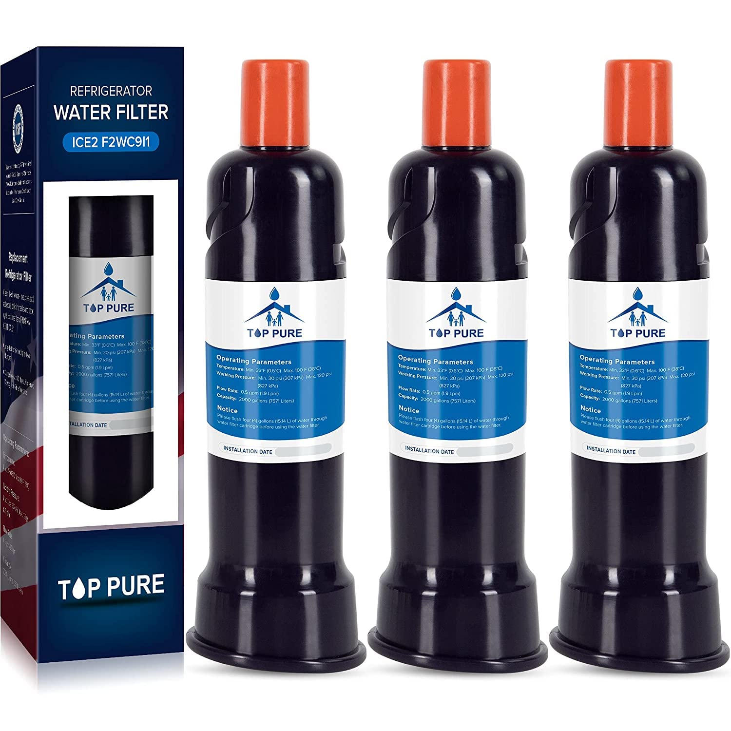 F2WC9I1 Cap Ice Maker Compatible with ice2 f2wc9i1