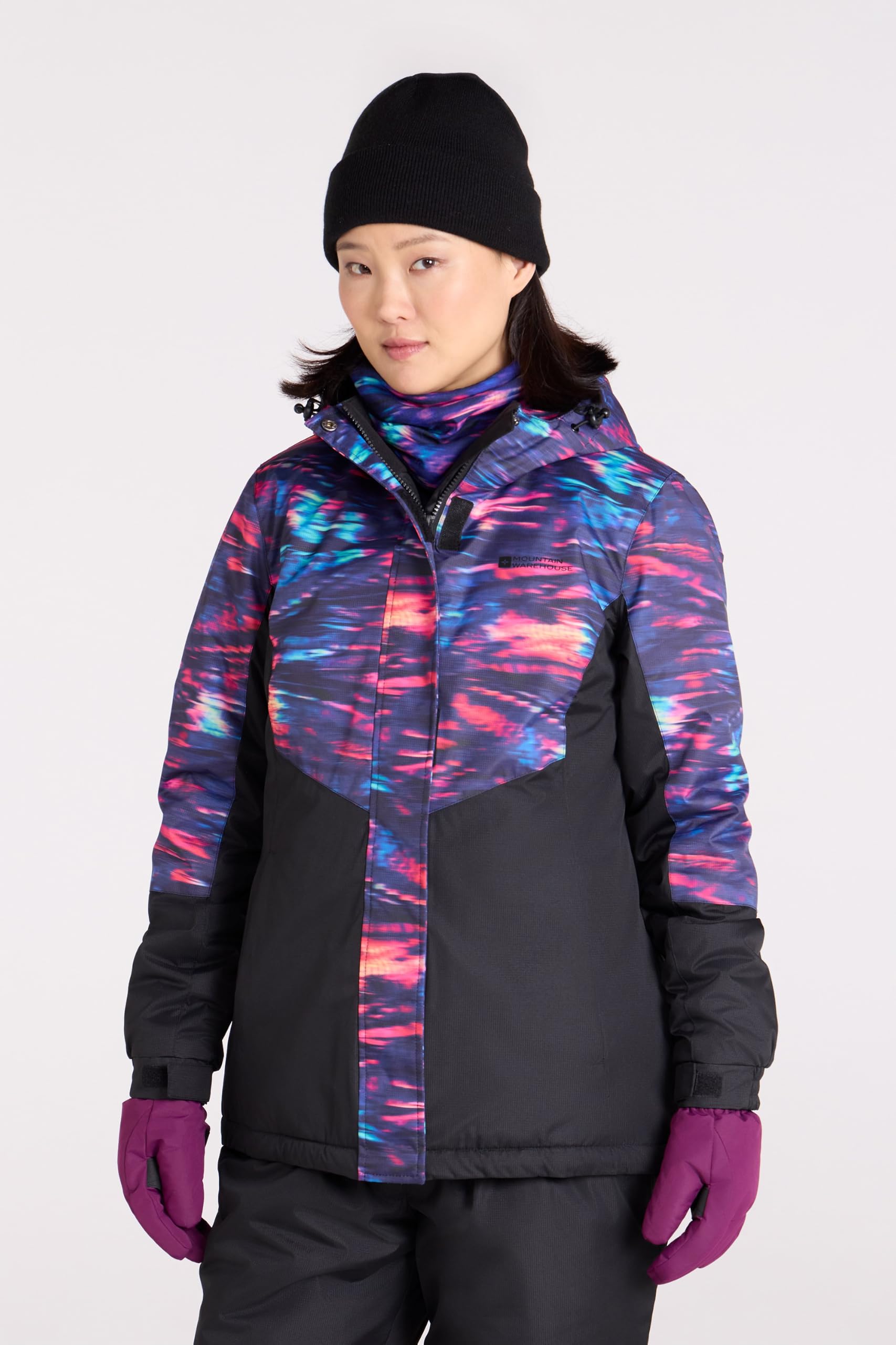 Mountain Warehouse Dawn Veste de ski pour femme Violet foncé Taille 10 US