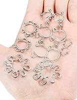 Vista 4 de Kadogohno Piercing de pezón falsoanillos de pezón falsos