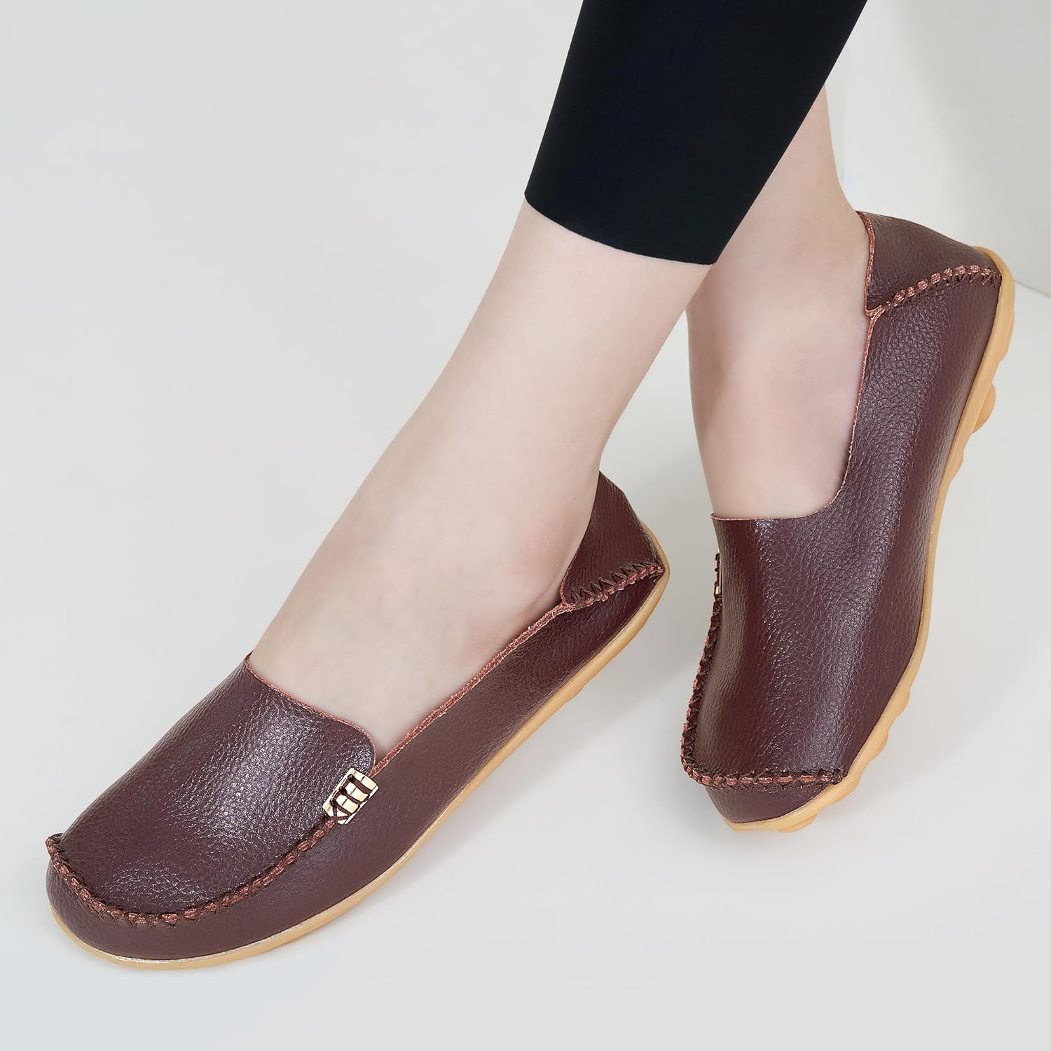 Alicegana Loafers for Women Shoes Casual: Slip on Flat Shoes Ladies Comfortable Dressy Moccasins Driving Penny Loafers - Image 5