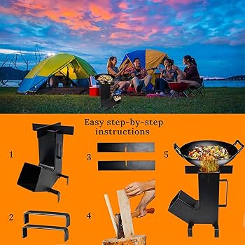 Amazon.co.jp: Simond Store - ロケットストーブ - ロケットストーブ