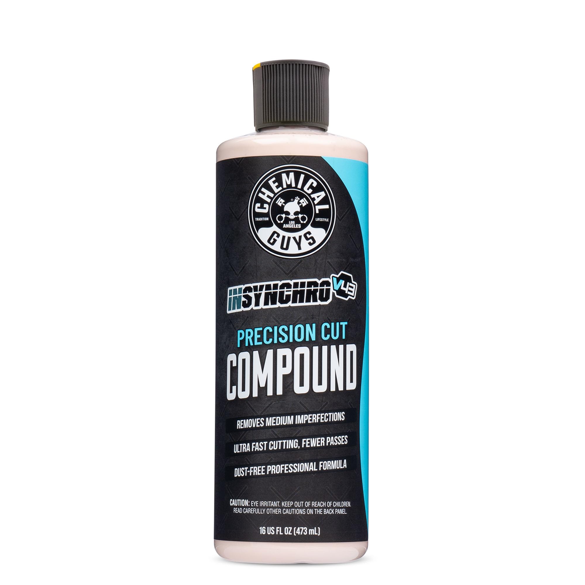 Chemical GuysInsynchro V43, Precision Cut Compound, Professional Formula, Safe For Cars, Trucks, SUVs, RVs, & more (16 Fl Oz) - GAP11916