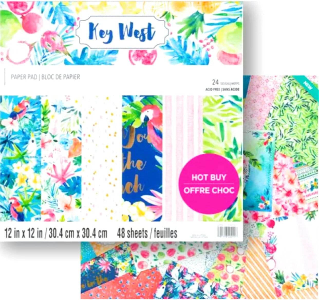 Key West Paper Pad by Recollections, 12" x 12"