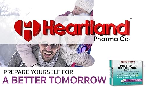 Miniatura 3 de Clorhidrato de loperamida 2 mg y simeticona 125 mg  Medicina antidiarreica  Medicina anti-gas  Tratamiento de diarrea y gases 2 en 1  24 tabletas