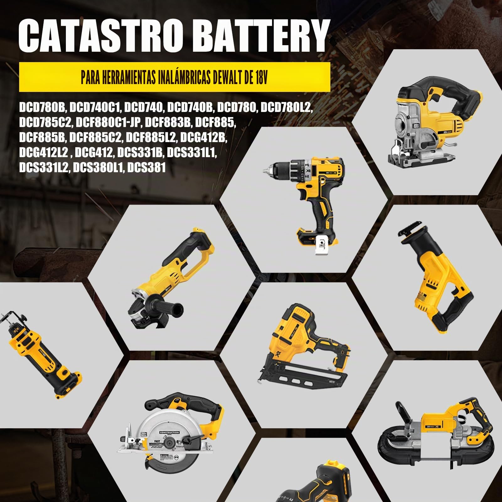 2 Piezas 5.0Ah Repuesto para Dewalt Batería 18V + 3A Cargador para Dewalt Cargador 10.8V- 20V con batería DCB200 DCB200-2 DCB204 DCB120 DCB127 con Indicadora LED