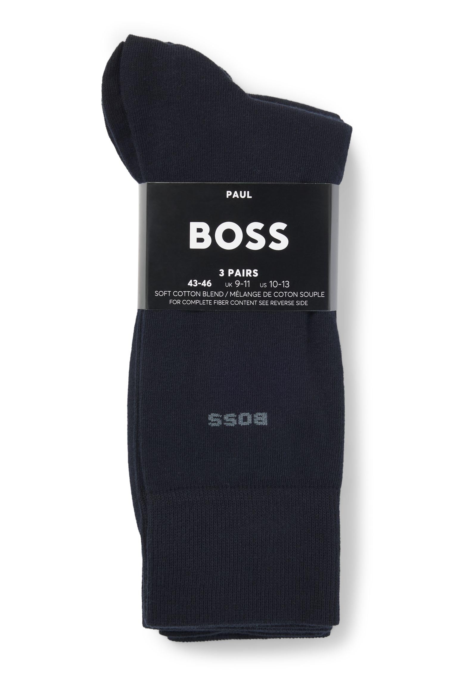 BOSS Skarpety męskie (3 sztuki), NIEBIESKI, 40-42 EU