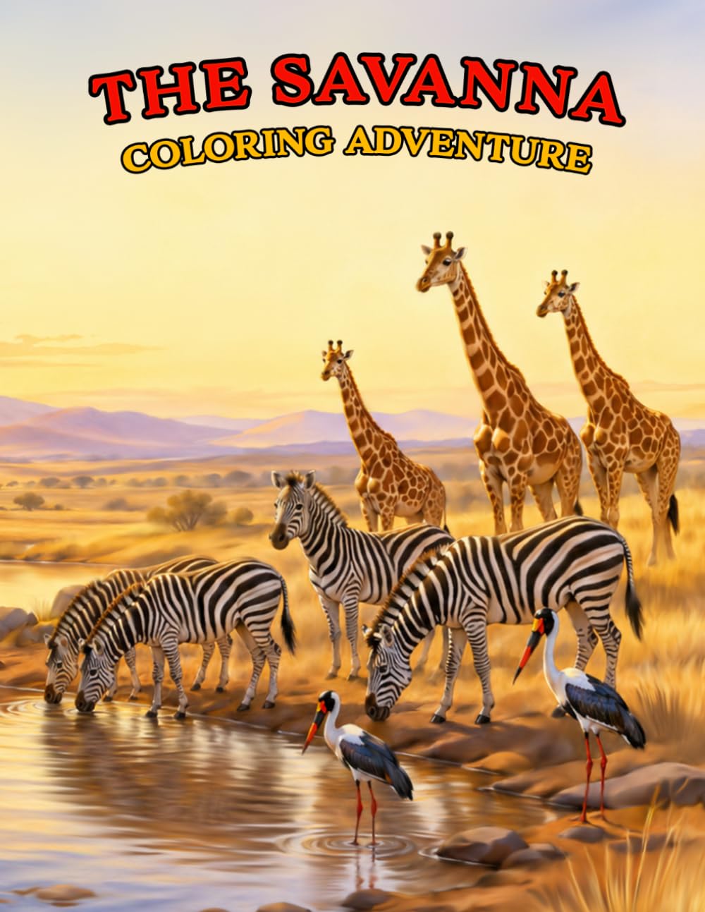 The Savanna: Coloring Adventure (The Wild Explorer)