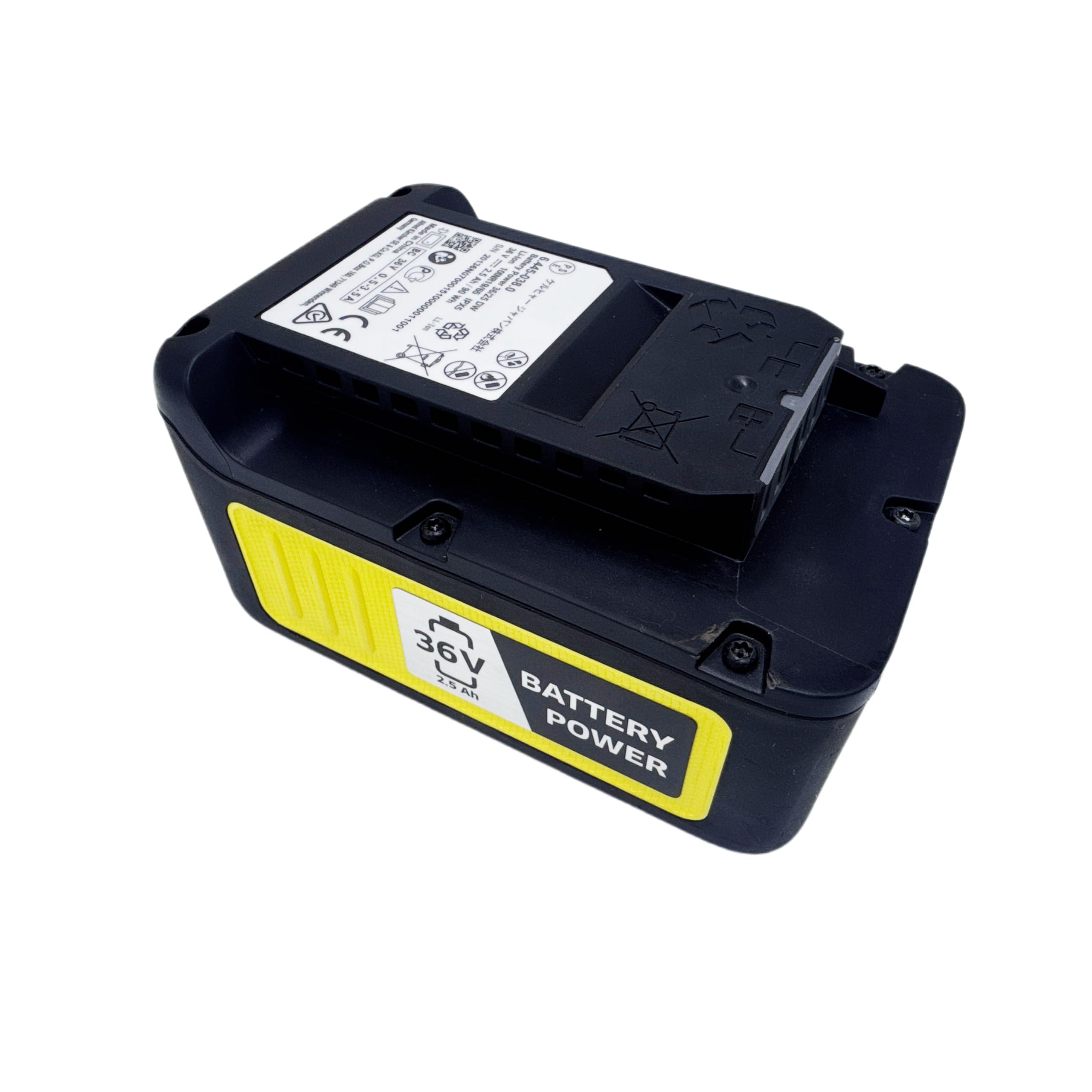 36 V 2,5 Ah Lithium-Ion Batterie de rechange pour Karcher 36 V Battery