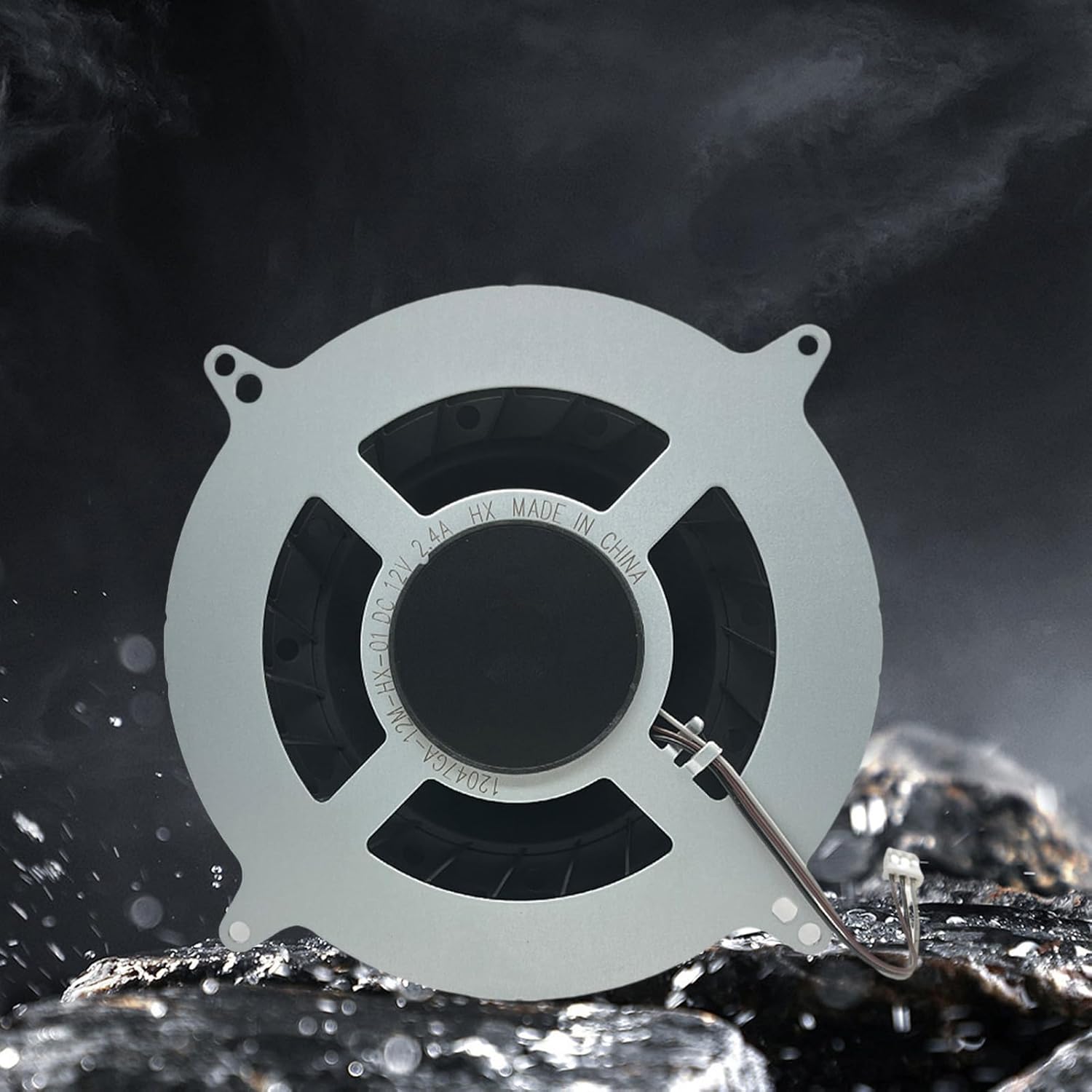 Heat Dissipation Solution for Gaming Console Efficient Fan Cooling Quiet Operation Temperature Control Ps5 Black