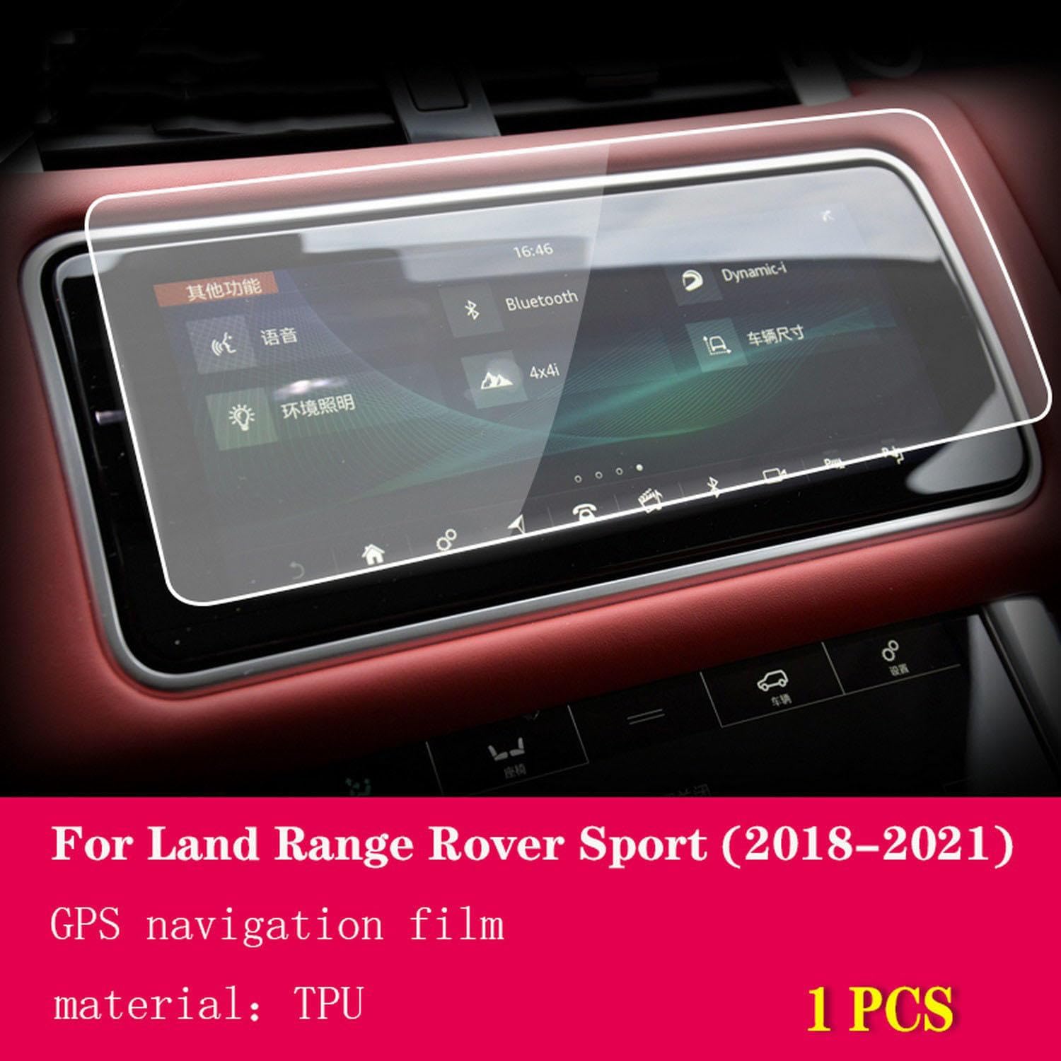 NBHB Car Scratch-Resistant Protective Film Clear Car Transparent TPU self-Adhesive Paint Protective Anti Scratch，for Land Range Rover Sport 2018-2023