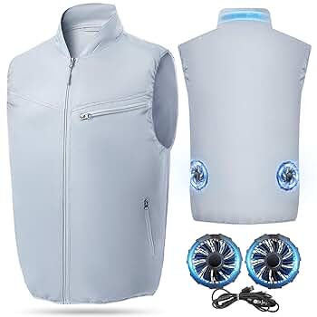 Amazon.co.jp: [LAZARA] 空調作業服 2024夏モデル 空調ベスト