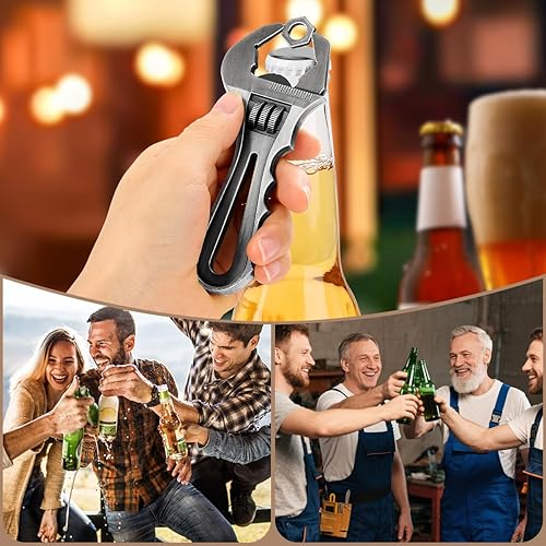 Miniatura 2 de Abrebotellas vintage con forma de llave fija, abrebotellas de metal resistente, regalo perfecto para hombres, mujeres, Halloween, Navidad, ideal