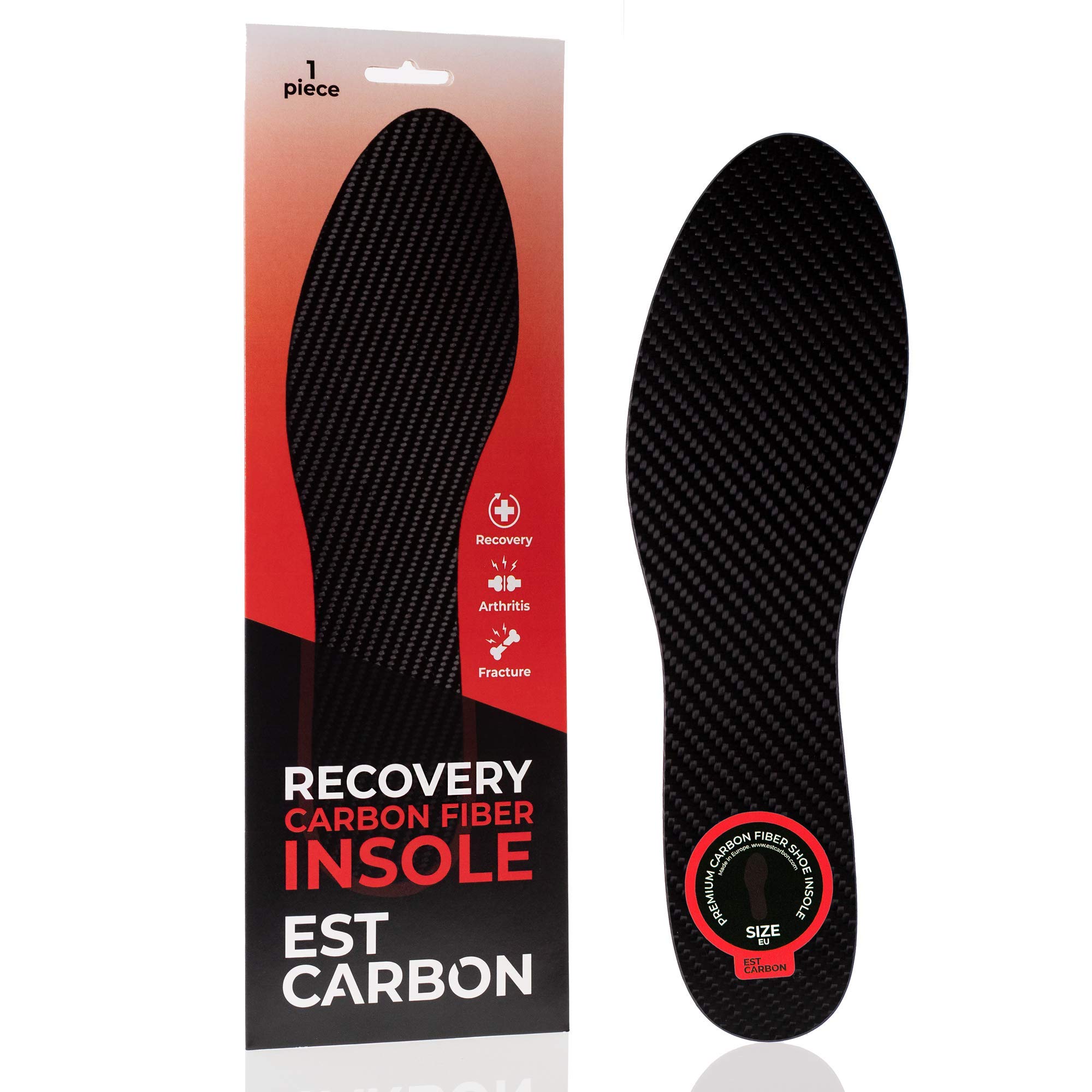 Buy Recovery Carbon Fiber Insole for Men & Women 1PC, Rigid Shoes