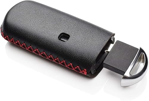 Miniatura 4 de Vitodeco Funda protectora de cuero genuino para llavero inteligente compatible con Mazda 3, 6, CX-5, CX-7, CX-9, MX-5 Miata, Atenza Axela (4