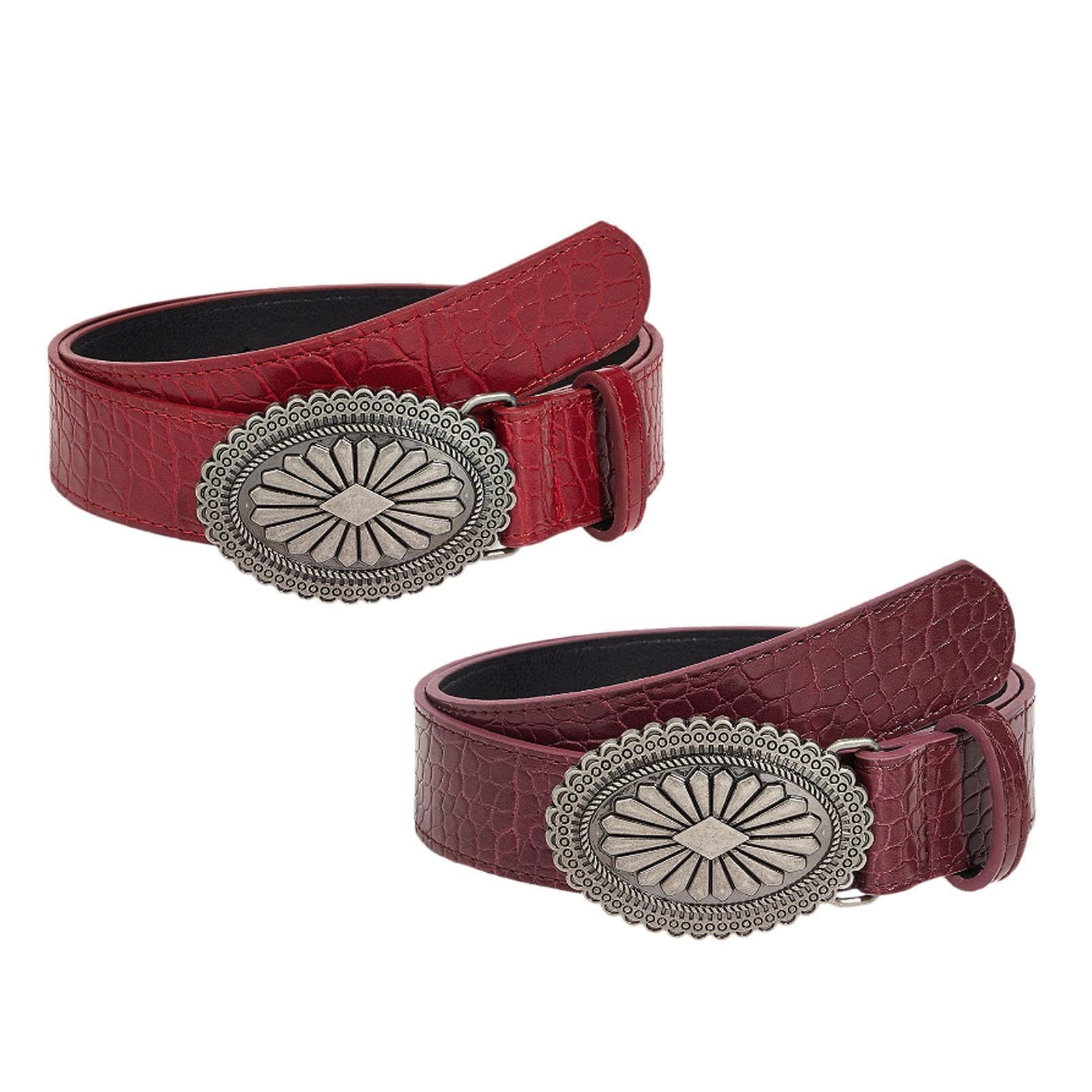 styleheaven Women’S PU Leather Belt Chic Decorative Waistband for Jeans Pants Decoration Red |Clothing, Shoes & Accessories | Womens Accessories | Belts-picture-42