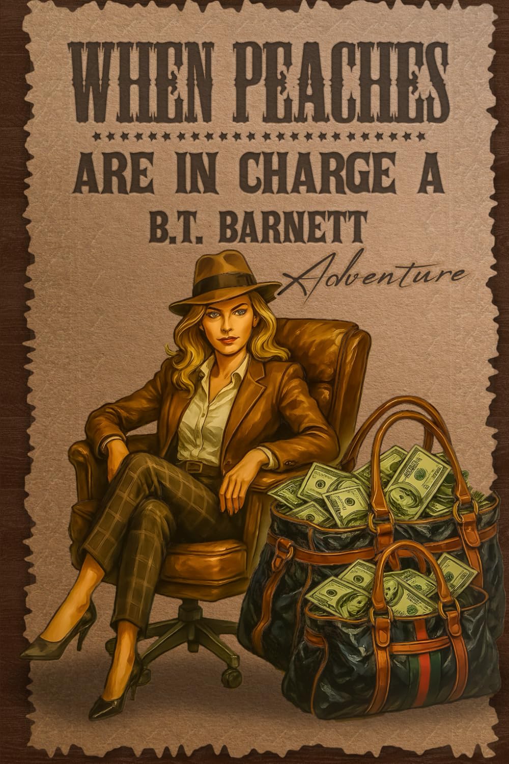 When Peaches Are in Charge: A B.T. Barnett Adventure (B.T. Barnett, Private Investigator)