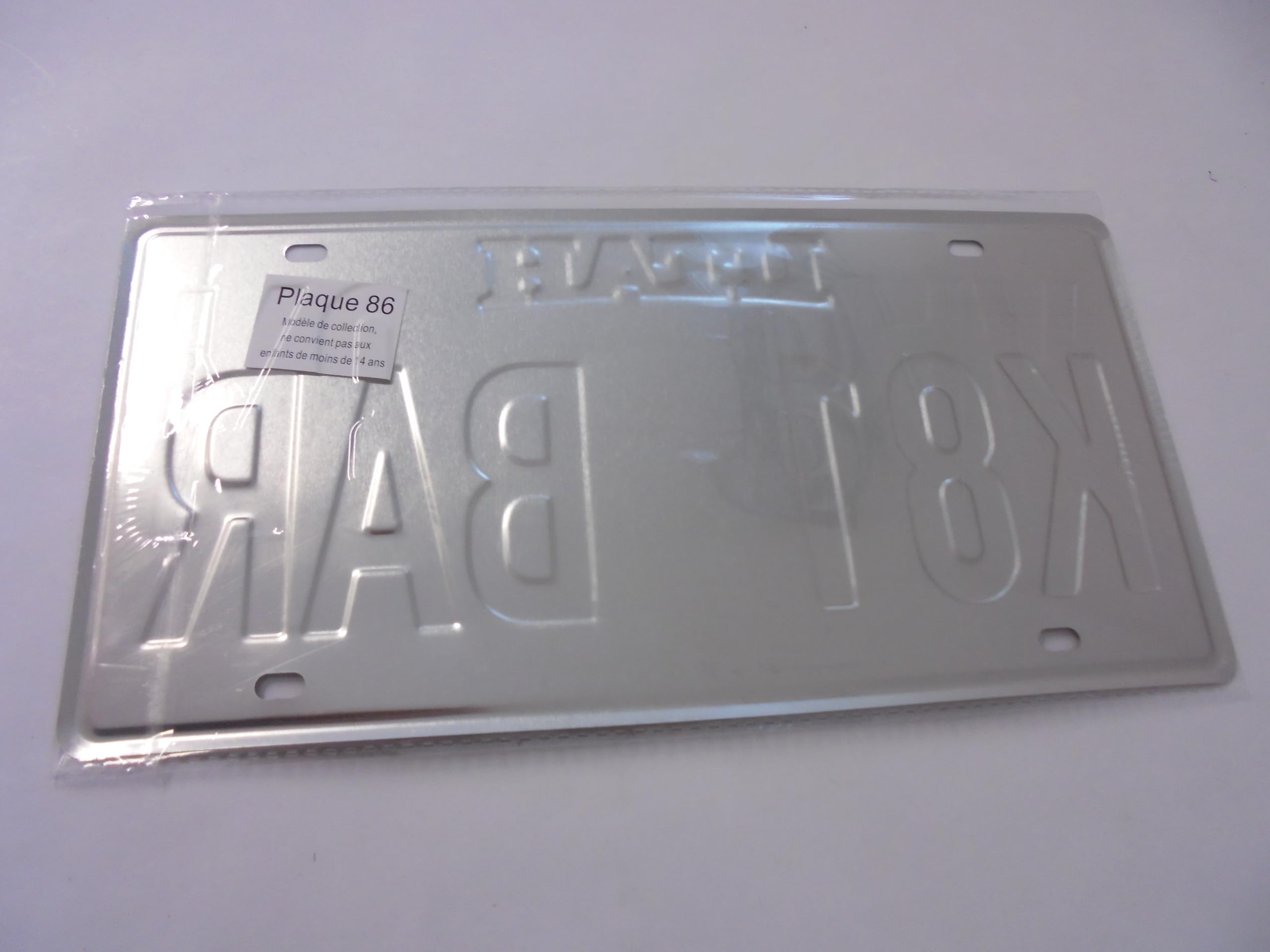 OPO 10 - USA CAR LICENSE PLATE - metal replica: UTAH (86) - Image 3