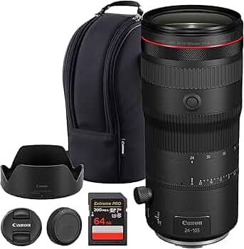 Amazon.com : Canon RF 24-105mm f/2.8 L is USM Z Lens – Fast All-in