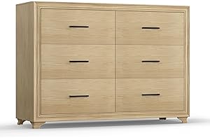 Dresser with Drawers for Bedroom, Mid Century Modern Dresser