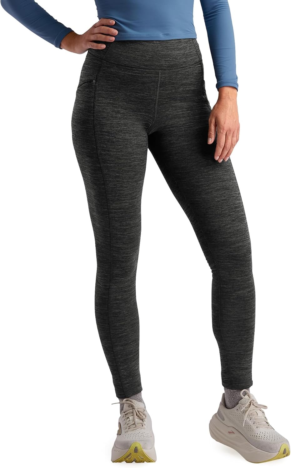 Title Nine Crash Tight – Women’s Fleece-Lined Winter Leggings with Thermaplush™ & Wind Resistance