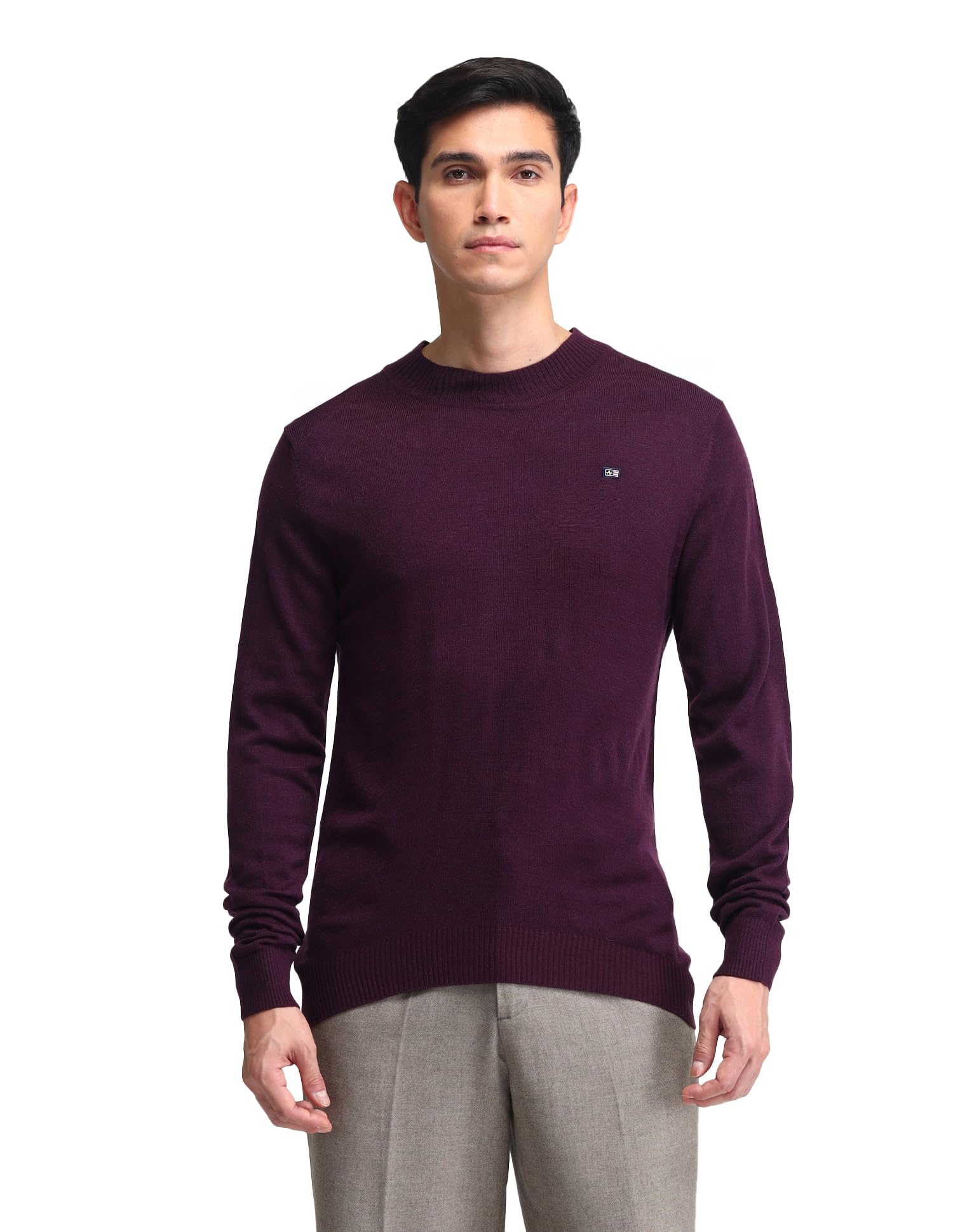 arrow sports Men's Cotton Casual Pullover Sweater-picture-51