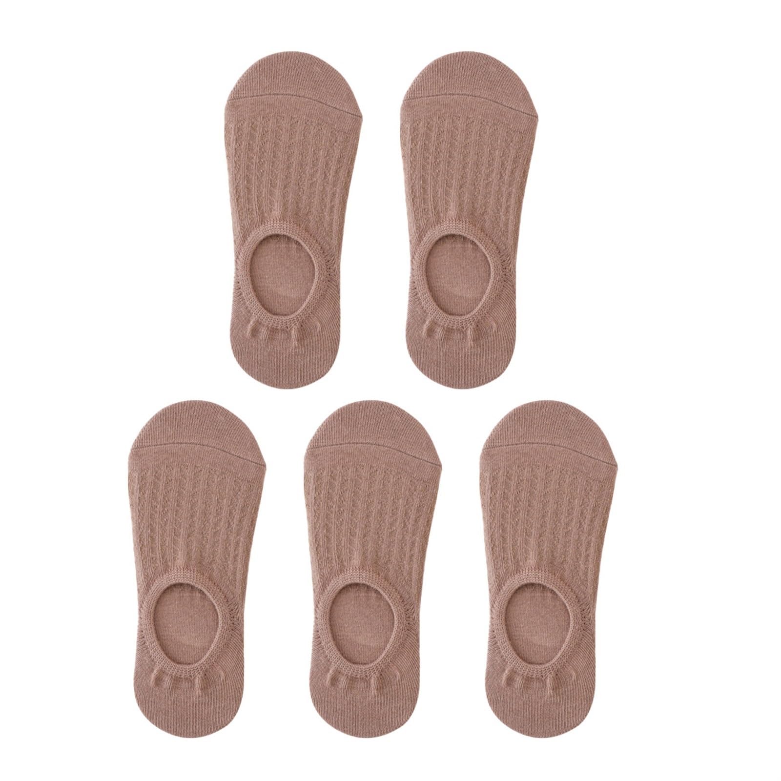 Calcetines Hombre Cortos 5 Pares de Calcetines náuticos Invisibles de Malla Fina for Mujer, Calcetines Tobilleros Antideslizantes de Silicona de Verano Calcetines Tobilleros Hombre(A6)