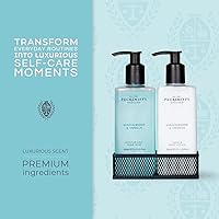 Vista 2 de Pecksniff's Juego de dispensador de jabón de cocina, loción de jabón líquido hidratante para manos para fregadero de cocina, encimera de baño