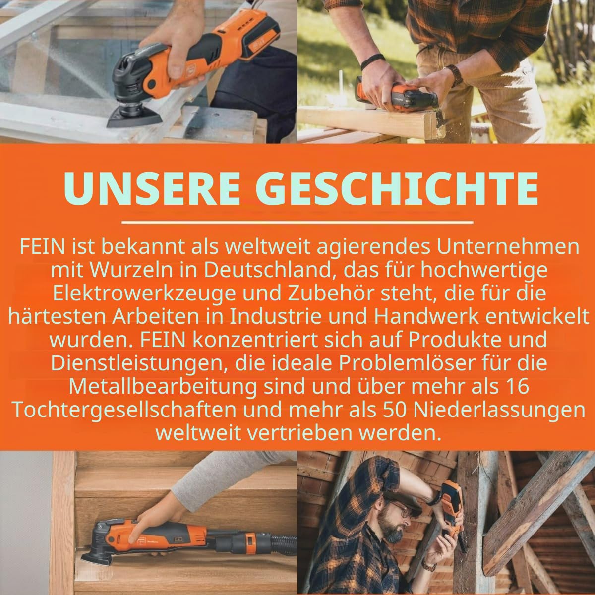 FEIN Metall-Winkelkopf zum Bohren, Gewindebohren und Schrauben in beengten Platzverhältnissen. Kompatibel mit allen FEIN Akku-Schraubern mit QuickIN/QuickIN MAX Schnittstelle