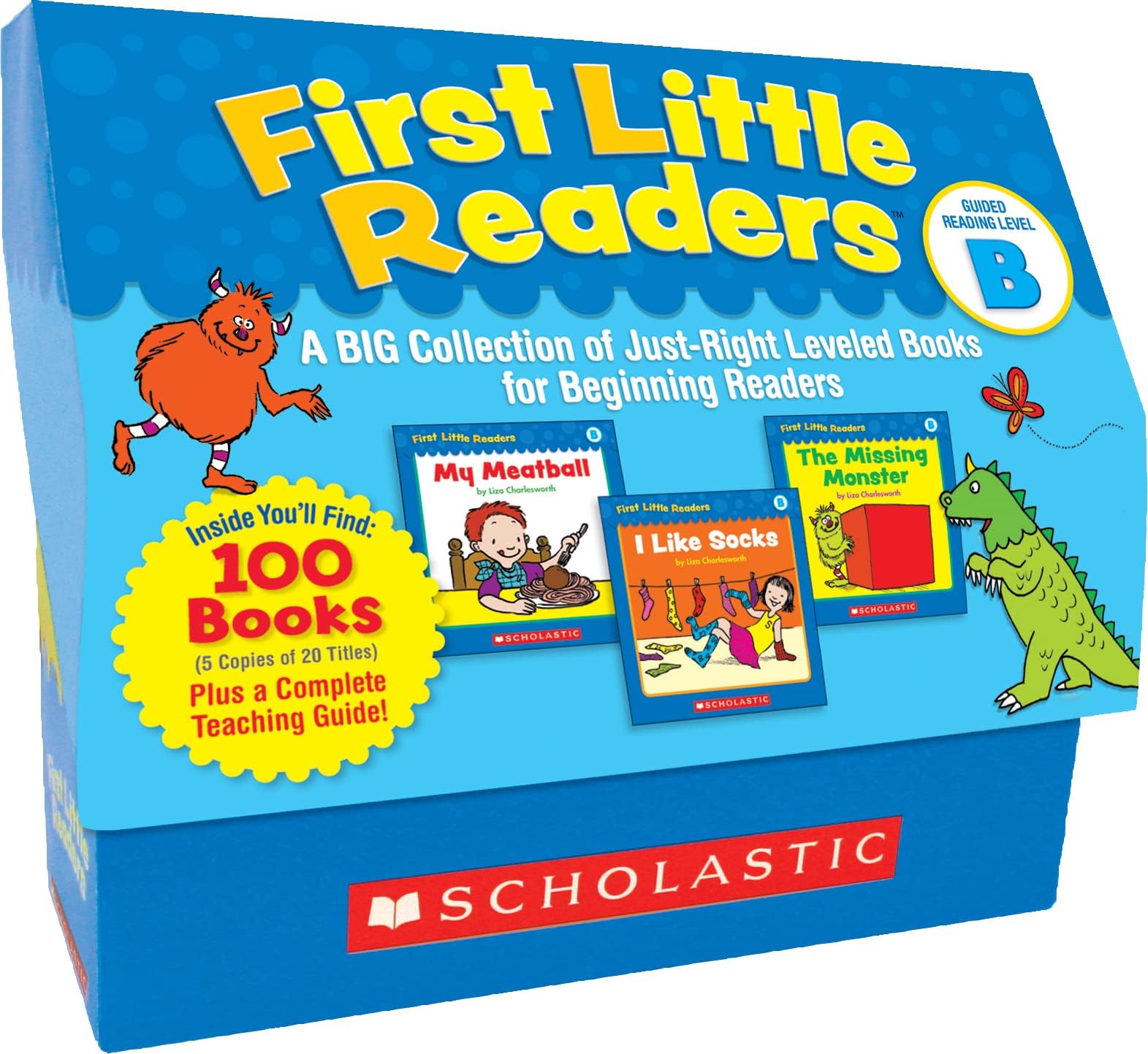 Scholastic First Little Readers: Guided Reading Level B: A Big Collection of Just-Right Leveled Books for Beginning Readers