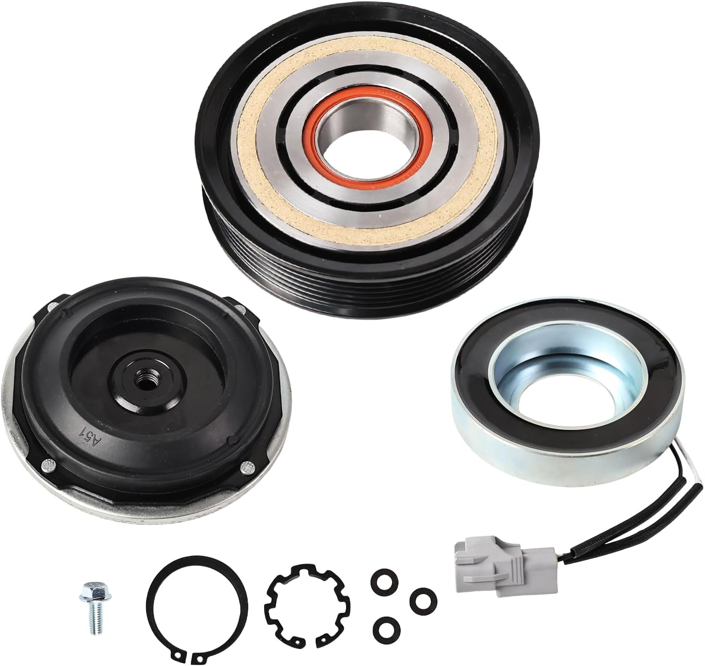 CO29275C AC Compressor Clutch Kit Compatible with 2014-2019 Ram 1500,2019-2022 1500 Classic,3.6L