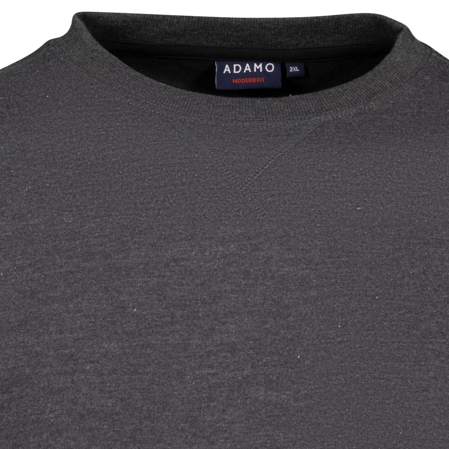 ADAMO Herren Sweatshirt Rundhals Baumwolle Übergrößen 2XL-14XL