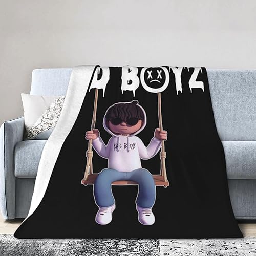 Miniatura 3 de Junior Singer H Manta de franela súper suave, cálida y acogedora para sofá, sofá y cama, de 40 x 30 pulgadas