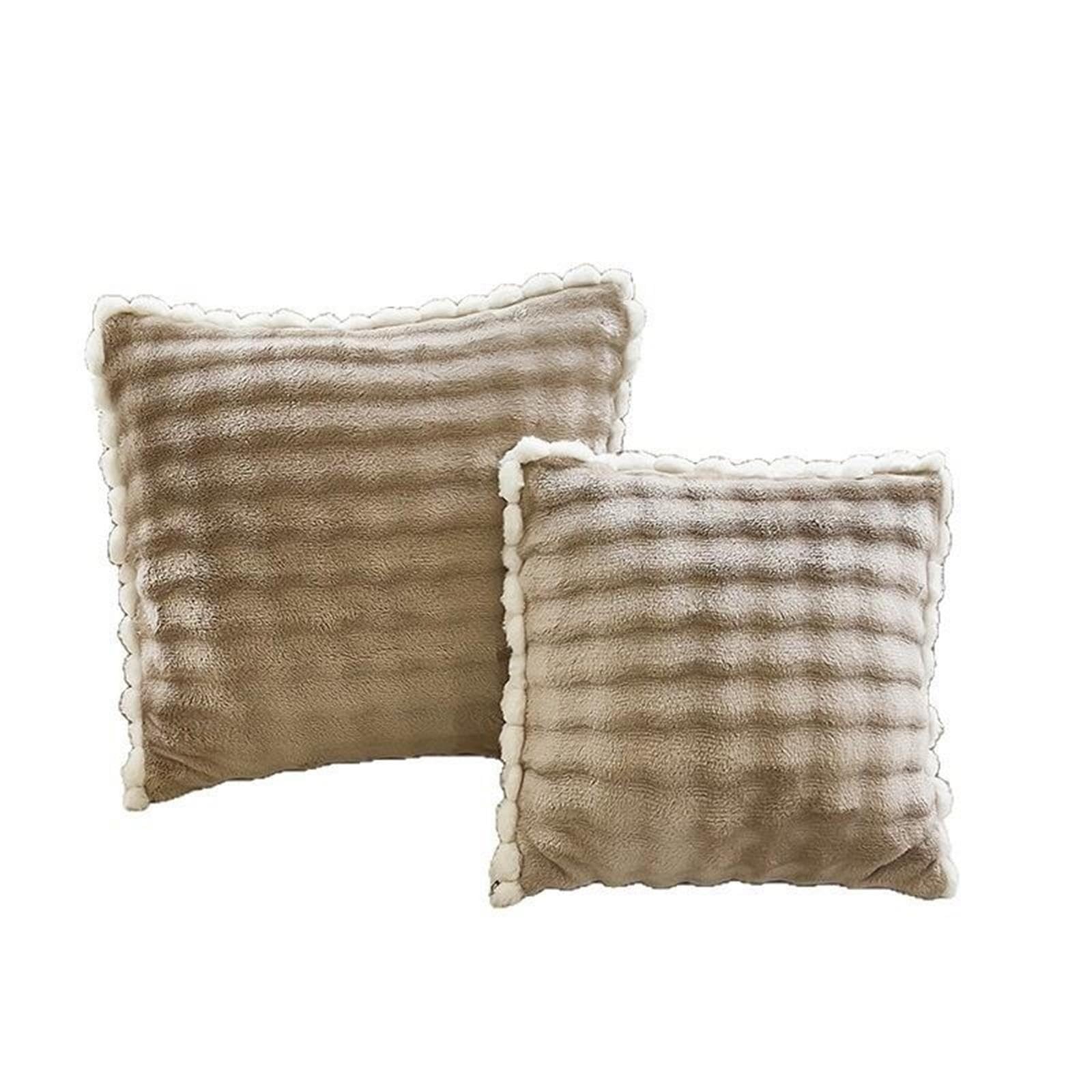 Manta de Almohada Gruesa 2 en 1 para Viajes, Tren, Avión