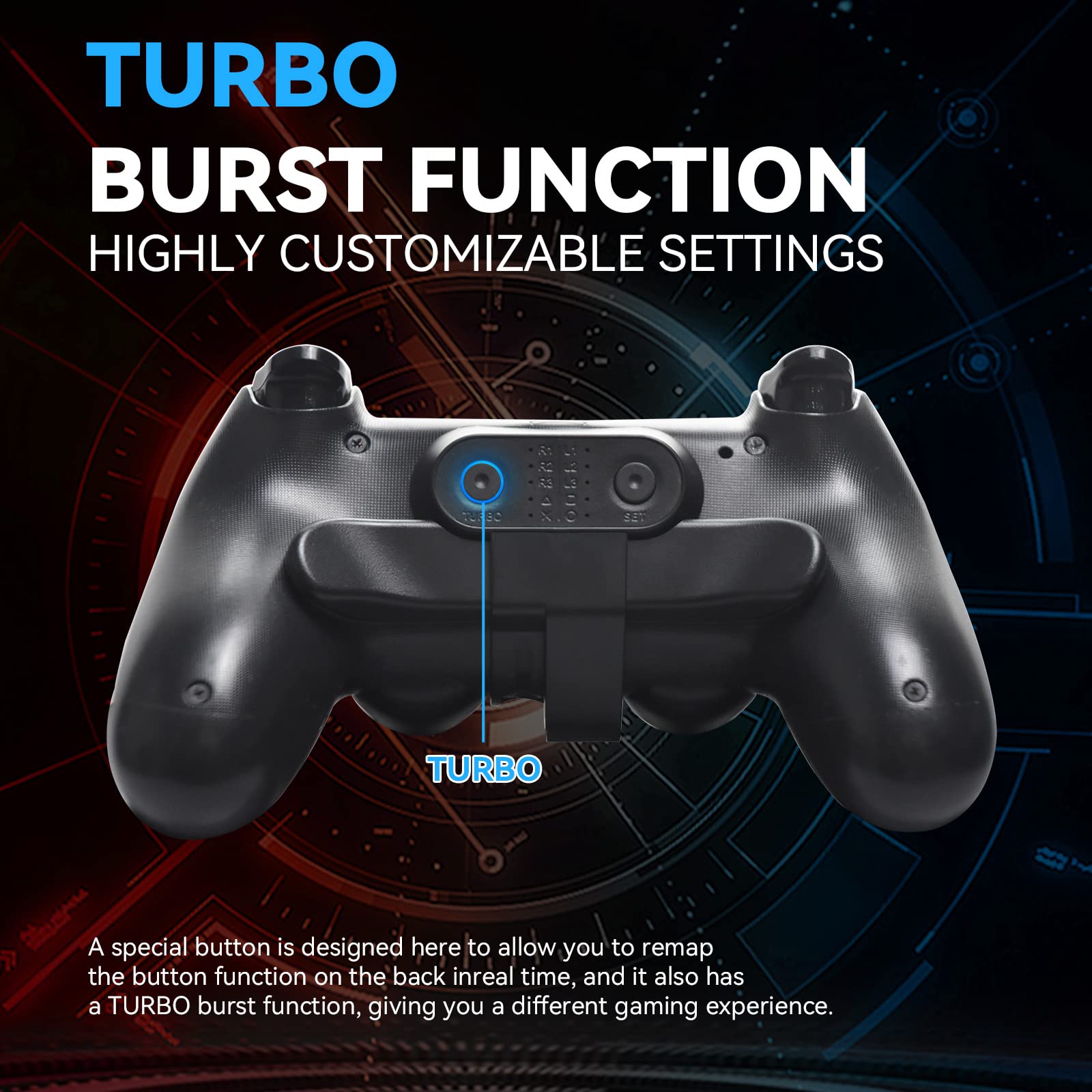 Paddles Game Ps4 Back Button Playstation Controllers PS4