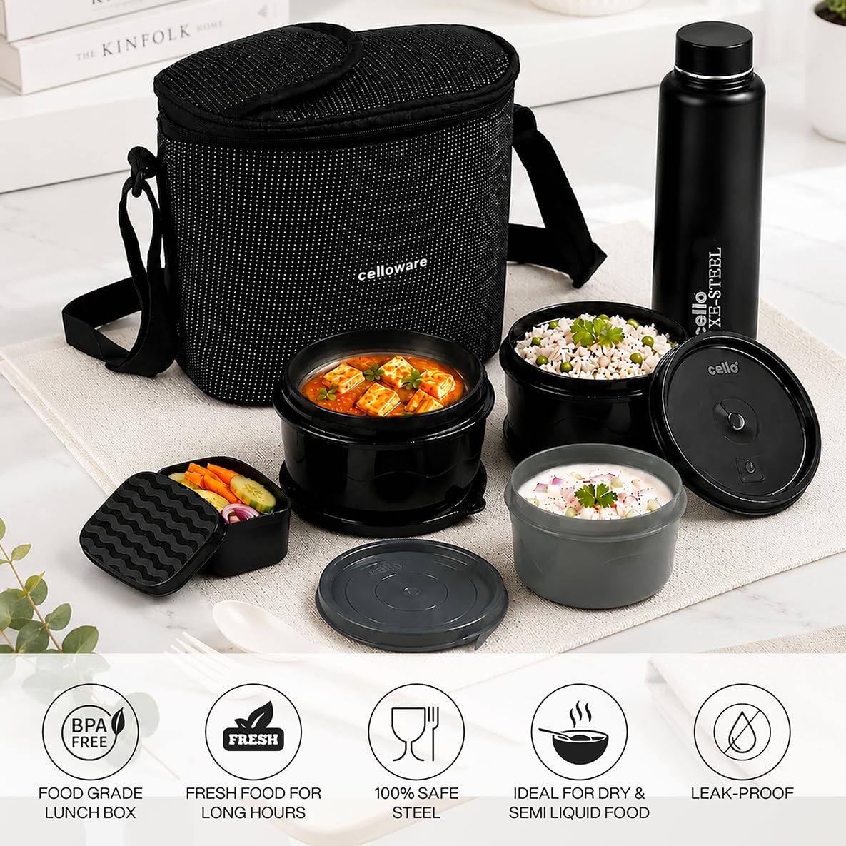 Cello Munch Mate Lunch Box - Office & Travel -2
