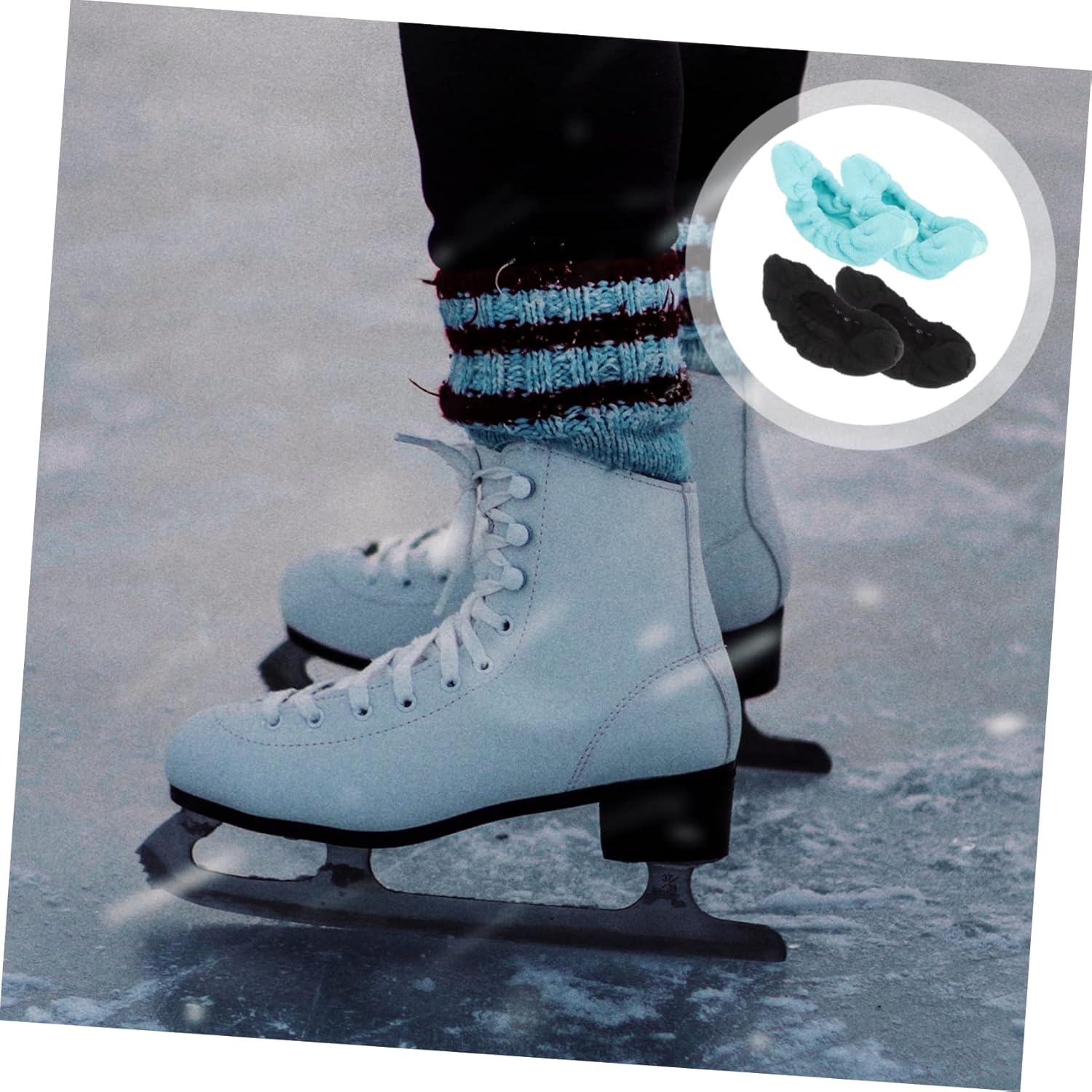 Ice Skates Blades Protector Ice Skate Guards Figure Skates Ice Skating Ice Skate Soakers Covers Soakers