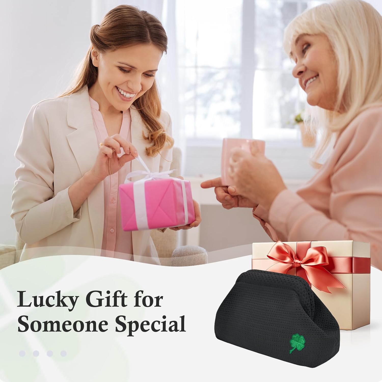 Woven Clutch Purses for Women, Summer Beach Crochet Striped Dumpling Bag Evening Handbag - Image 6