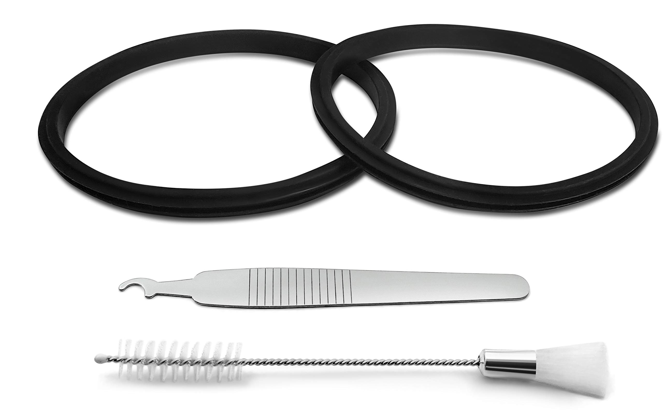 Bottle Helpers [2-Pack] Replacement Gaskets Rubber Seal Kit for Yeti Rambler Tumblers, Mugs, Magsliders, and Lids