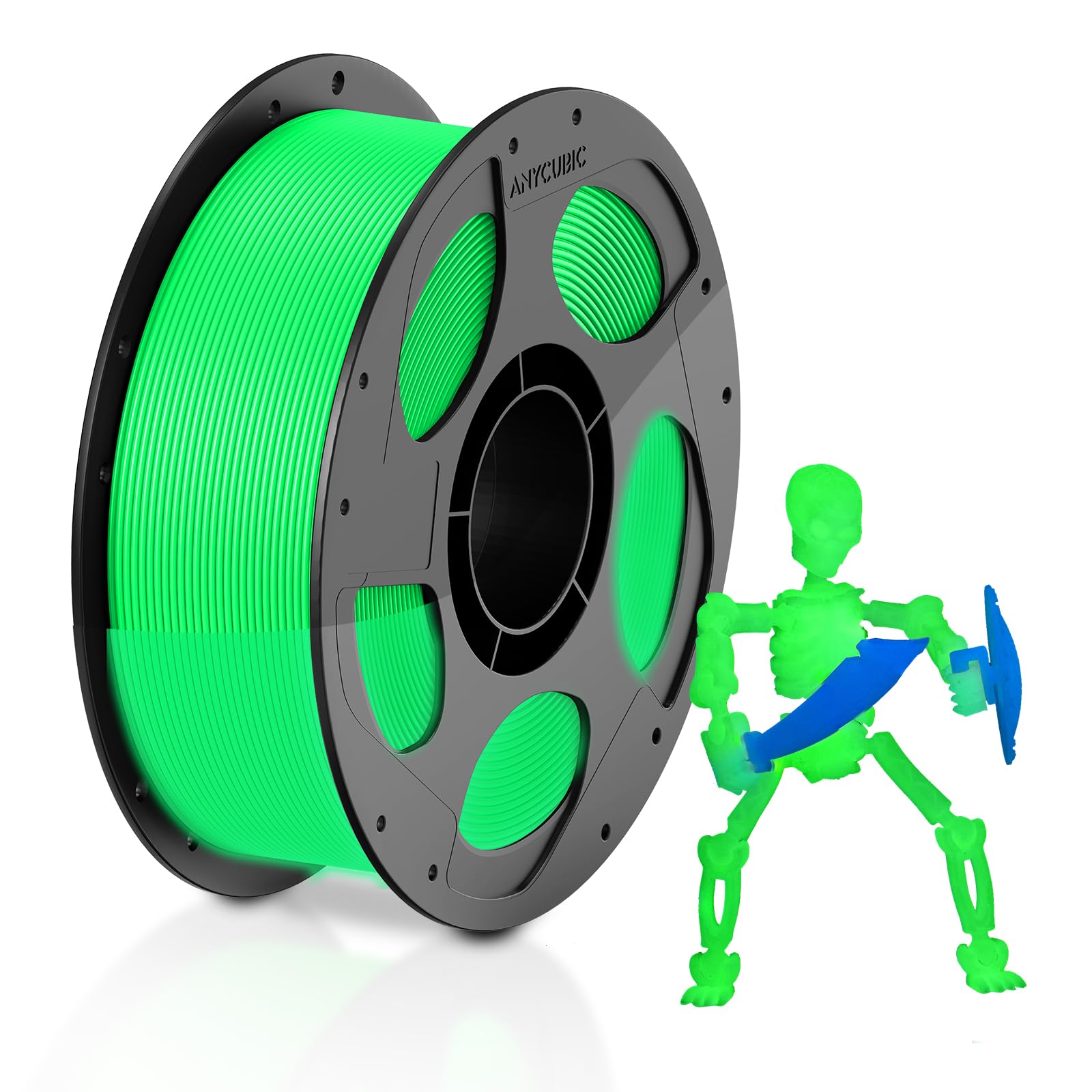 Filament Glow in the Dark ANYCUBIC PLA Bobine 1kg Haute Qualité - 8