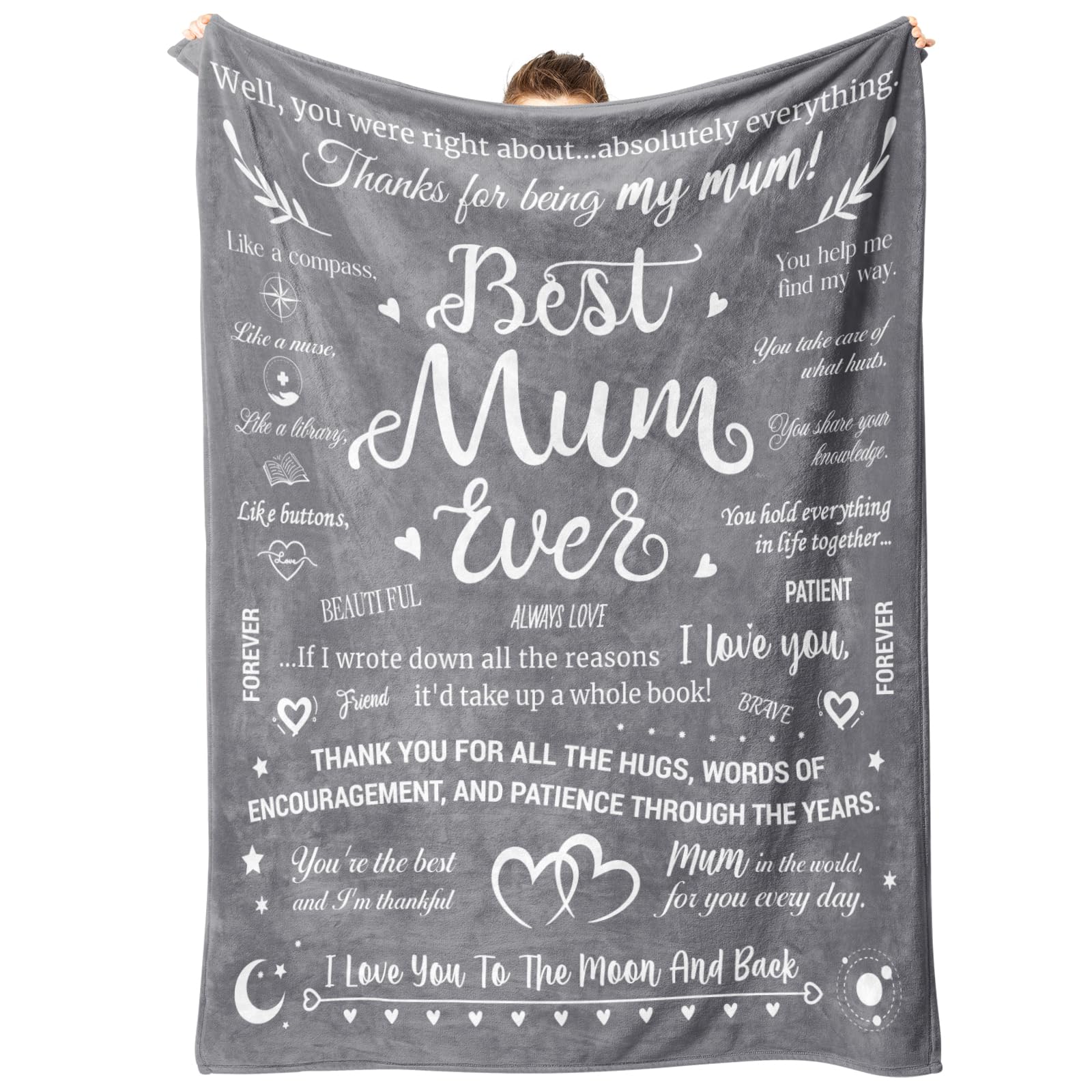 Couverture Best Mum Ever le cadeau maman de la part de sa fille ou fils