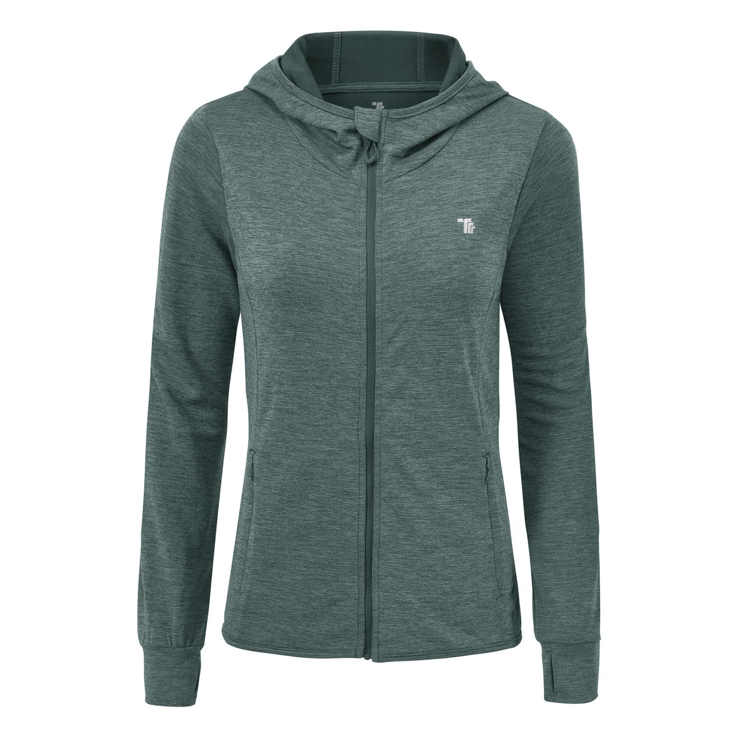 donhobo Sportjack voor dames, trainingsjack, lange mouwen, fitness