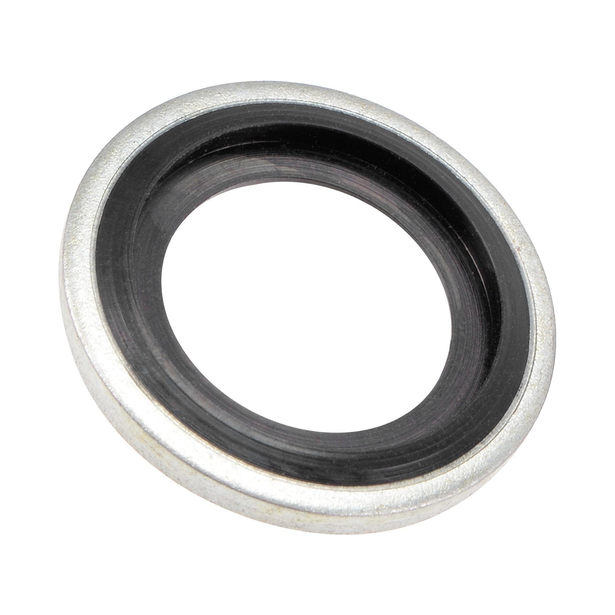 TA-VIGOR 50Pcs M14 Bonded Sealing Washers, 11.38 x 19.9 x 2mm Metric Flat Rubber Oil Ring Gaskets