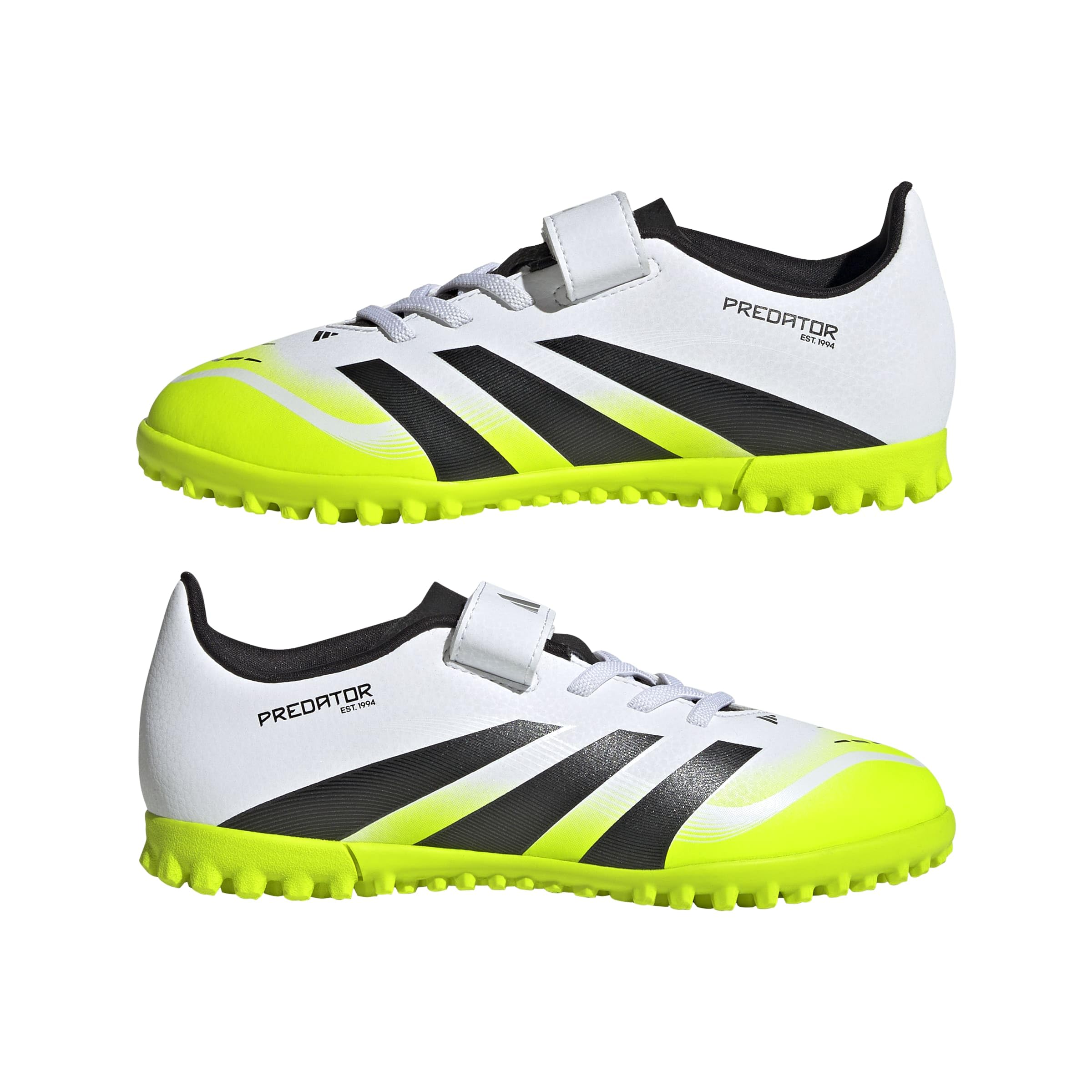 Adidas Unisex niños Predator Club Hook-and-Loop Turf Football Boots Kids