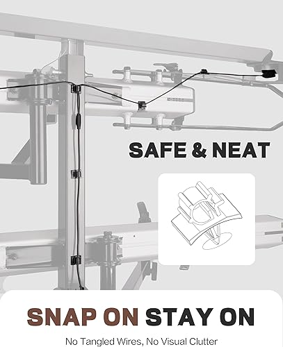 Miniatura 5 de Kit de luz de freno y placa para portabicicletas, luz trasera LED ovalada de 6 pulgadas, 10 LED, 2 unidades, certificado FMVSS108, luces traseras