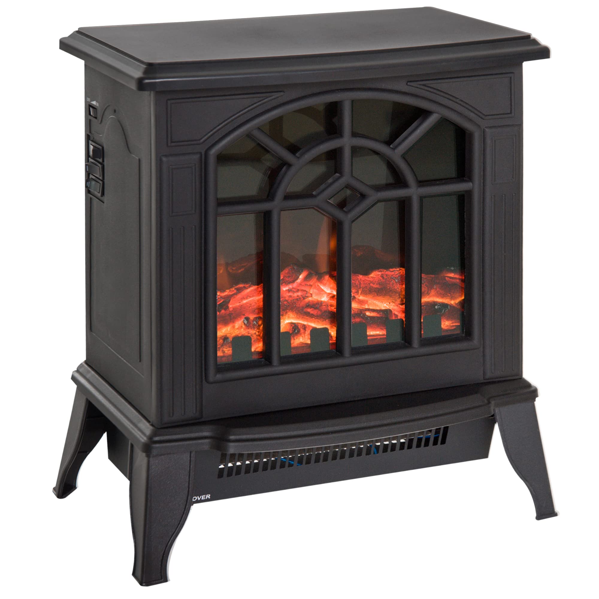 Buy 1000W/2000W Freestanding Electrical Fireplace Indoor Heater