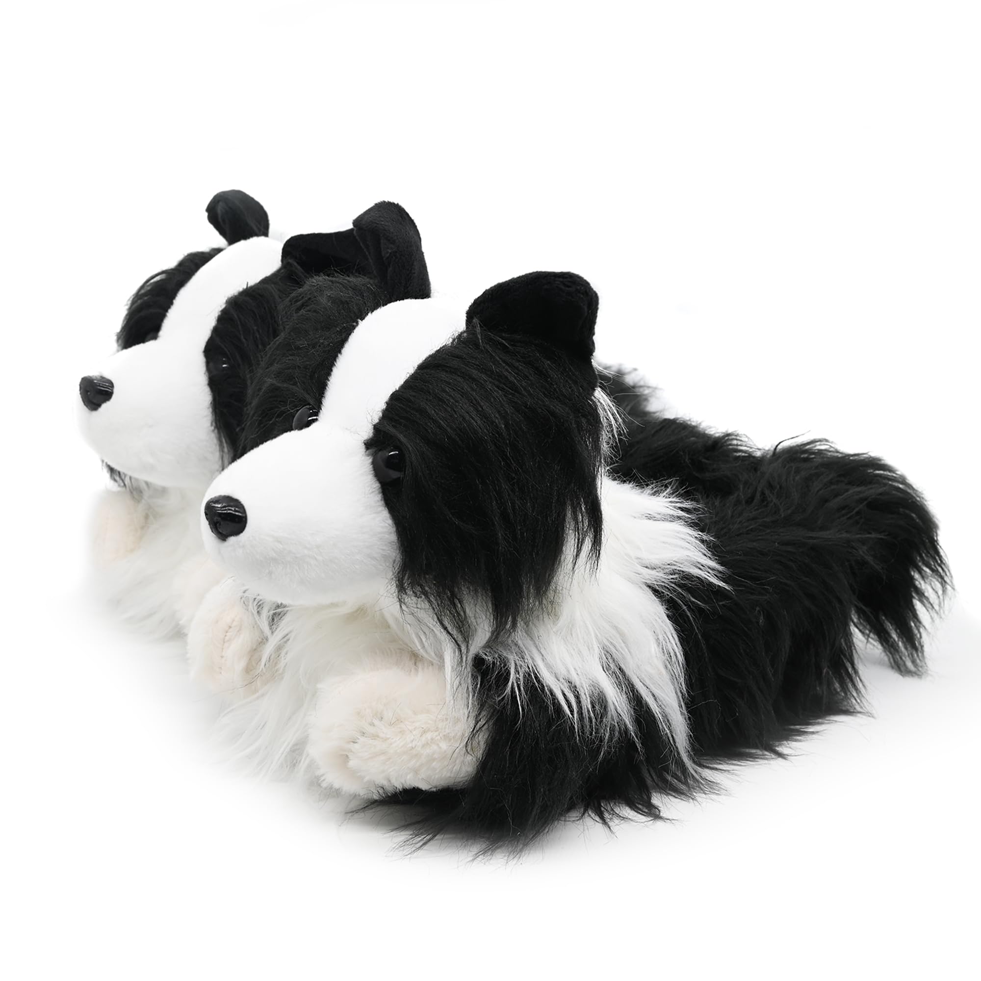 Onmygogo Pantofole invernali Fuzzy Animal Dog House per uomini e donne