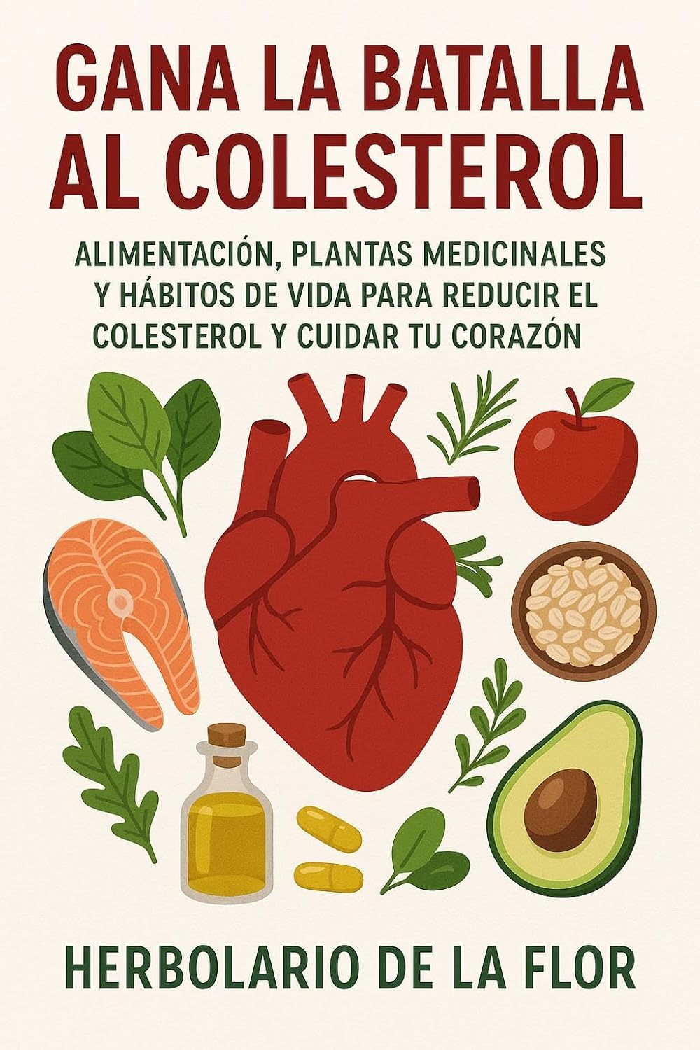 Portada de Gana la batalla al colesterol de forma natural