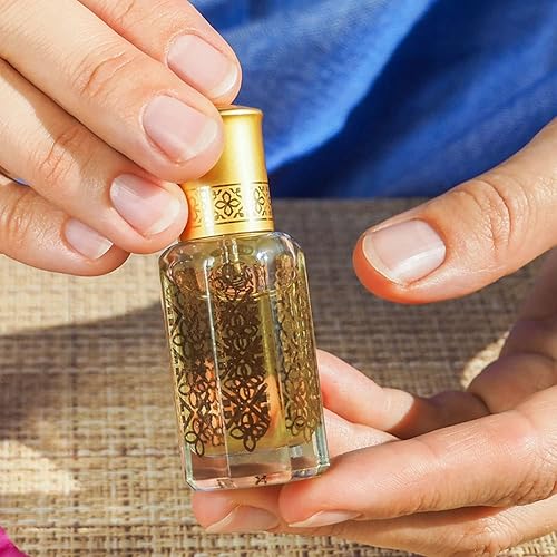 Miniatura 2 de Maison d'Orient Juego de muestras (3 x 0.1 fl oz) de aceite de elixir de fragancia perfumada y neutra para reforzar la longevidad, perfecto para